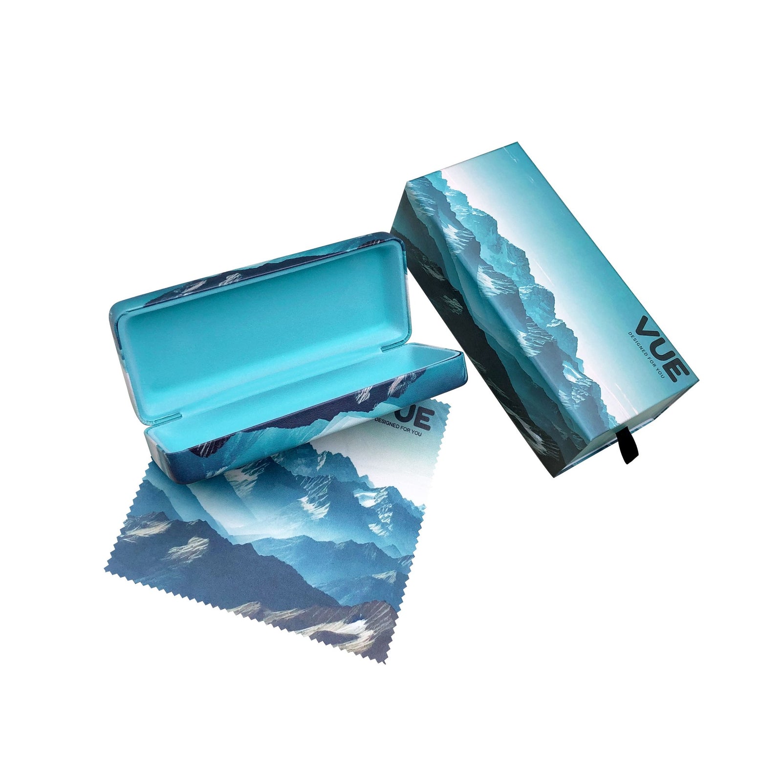 Custom Printed Eyewear Packaging Set - Mountain Design | Image 5 | WIKA Packing