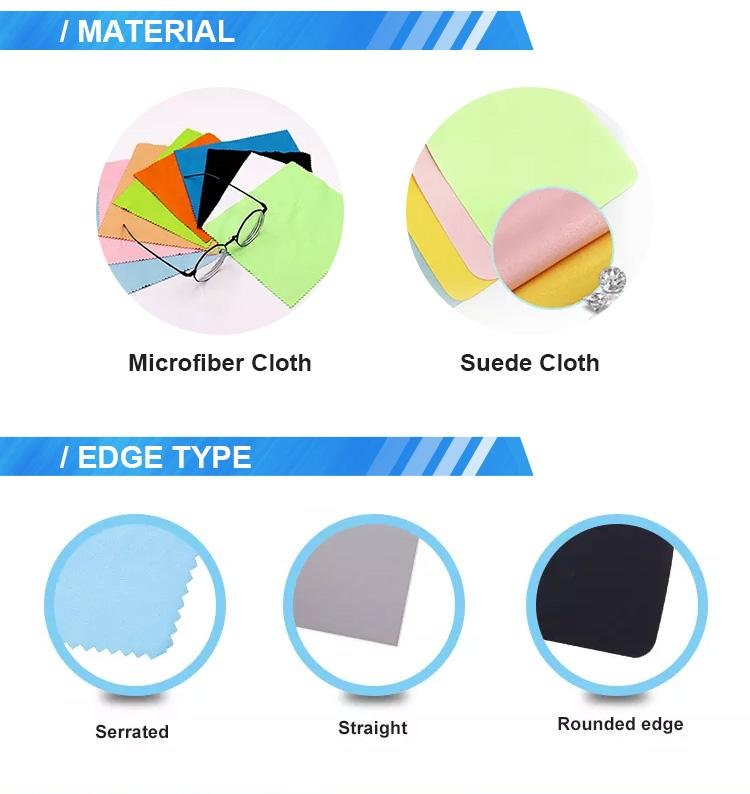 Custom Microfiber Cleaning Cloth for Eyewear | Image 7 | WIKA Packing