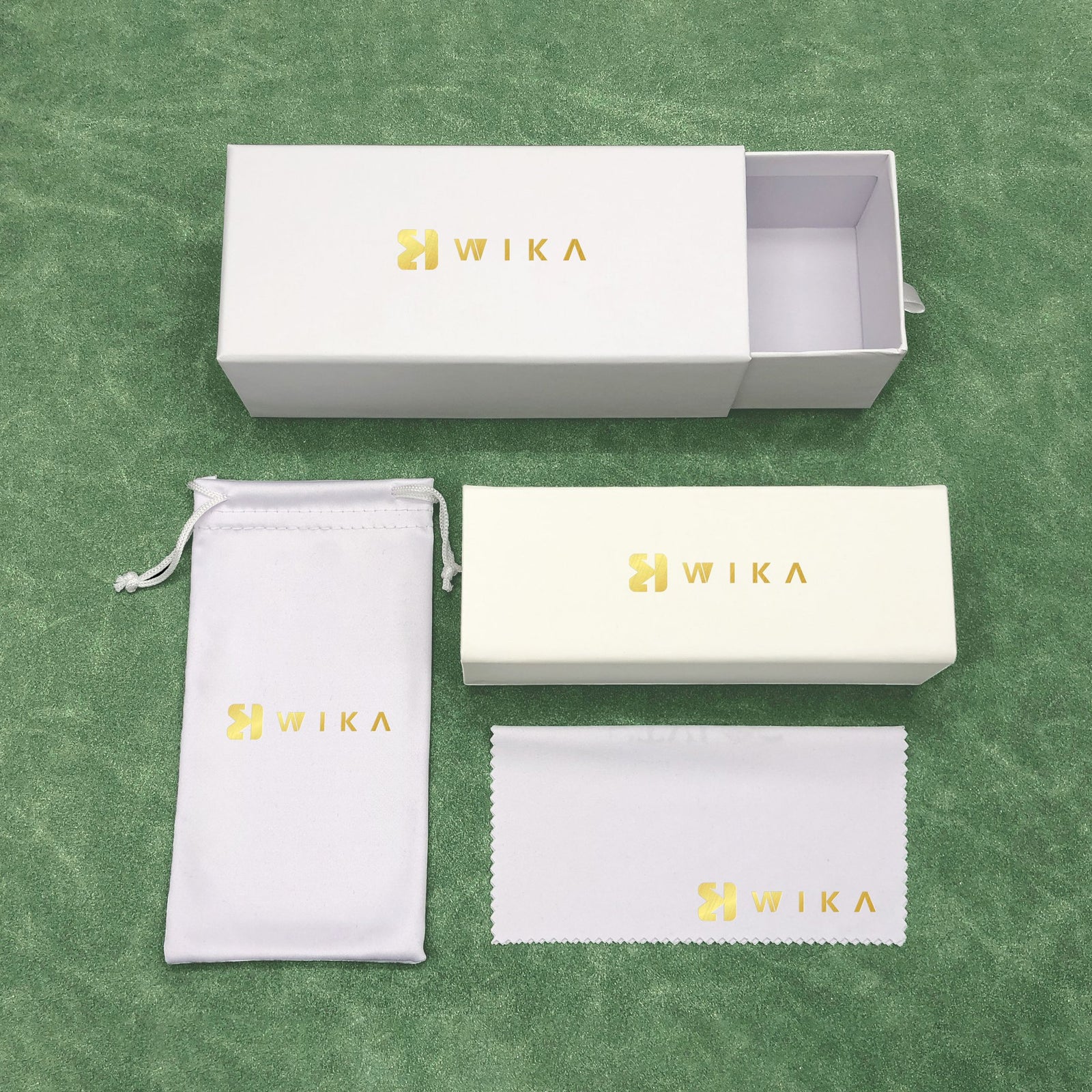 Custom White Minimalist Eyewear Packaging Set | Image 6 | WIKA Packing