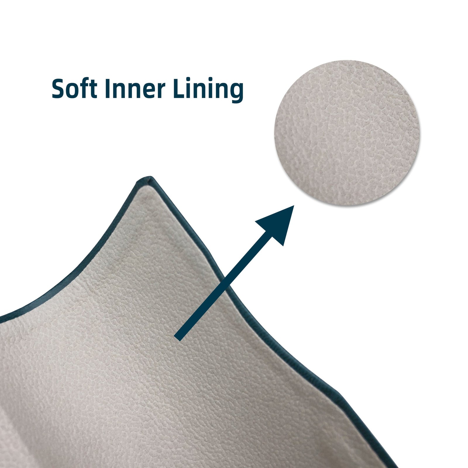 Custom Teal Leather-Look Eyewear Packaging Set | Image 3 | WIKA Packing