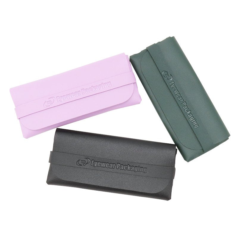 Custom PU Leather Fold-Over Eyewear Pouch | Image 7 | WIKA Packing