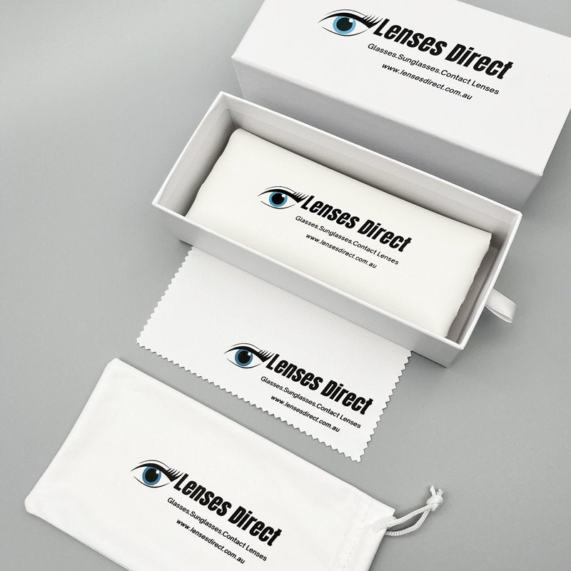 Custom Sage Green Soft Pouch Eyewear Packaging Set | Image 3 | WIKA Packing