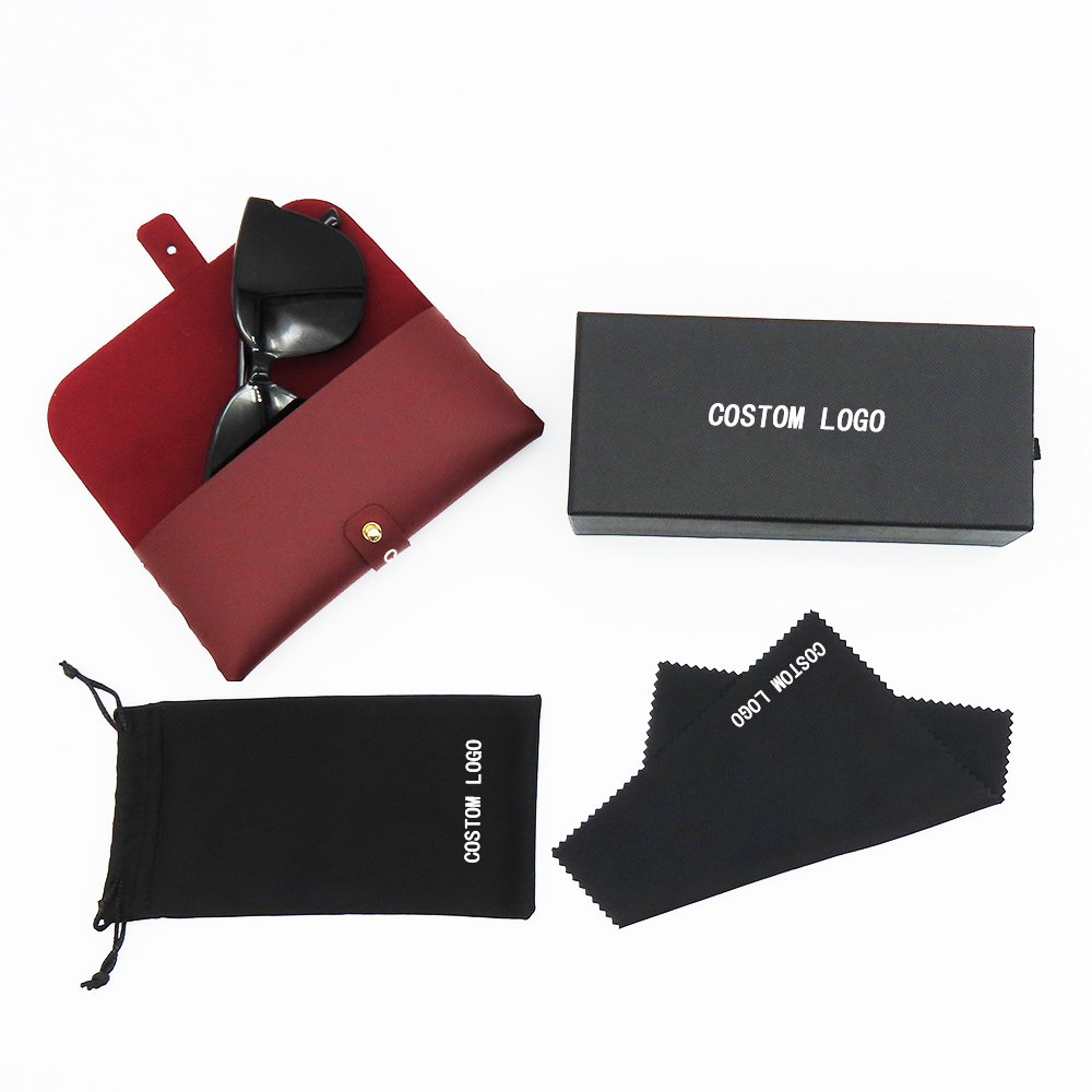 Custom Black Roll-Up Case Eyewear Packaging Set | Image 6 | WIKA Packing