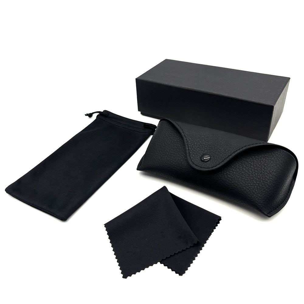 Custom Black PU Leather Eyewear Packaging Set | Image 5 | WIKA Packing