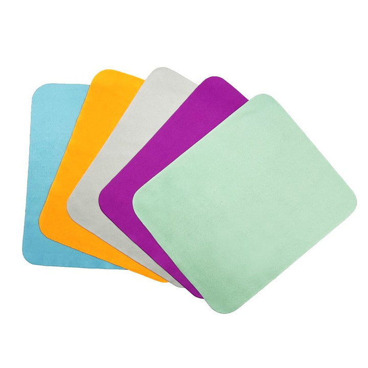 Custom microfiber cleaning cloth for an eyewear packaging project