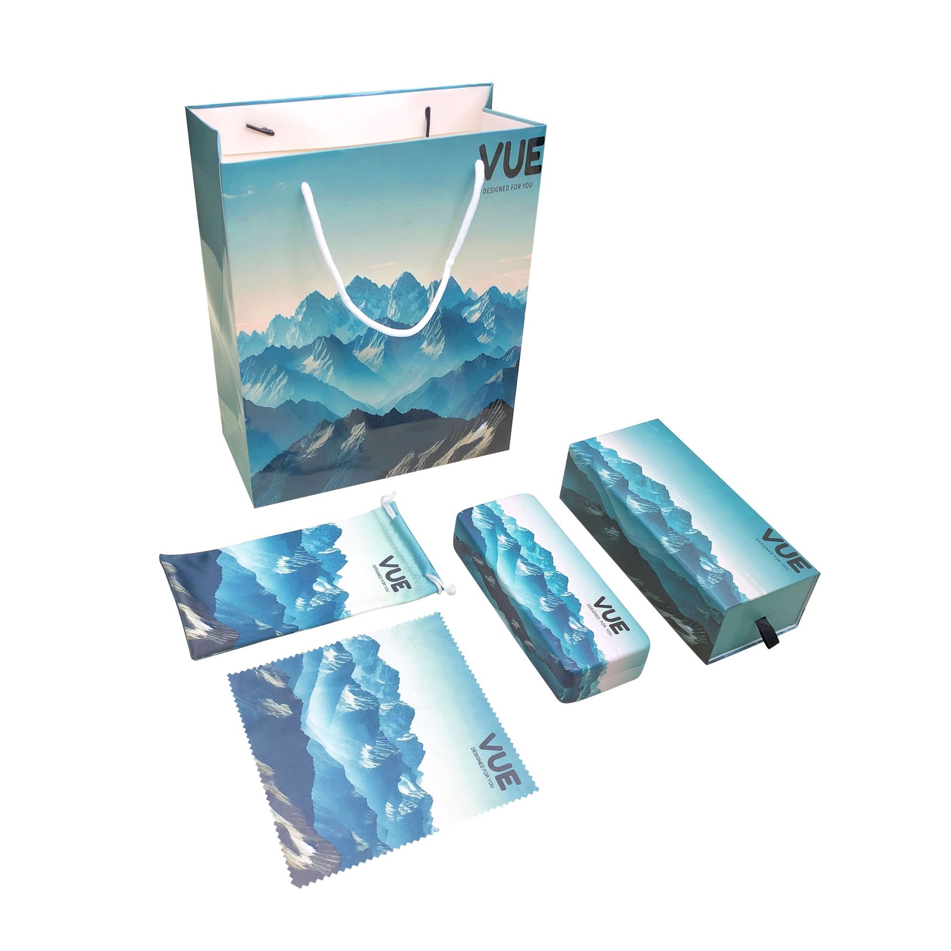 Custom Printed Eyewear Packaging Set - Mountain Design | Image 6 | WIKA Packing