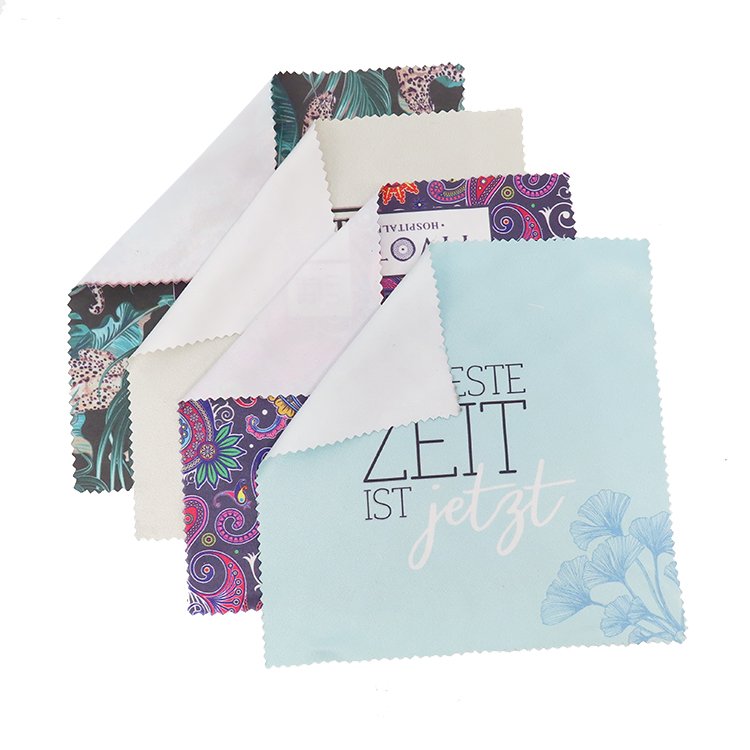 Custom Microfiber Cleaning Cloth for Eyewear | Image 4 | WIKA Packing