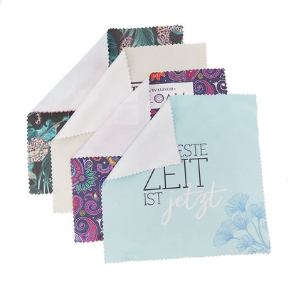 Custom Microfiber Cleaning Cloth for Eyewear | Image 4 | WIKA Packing
