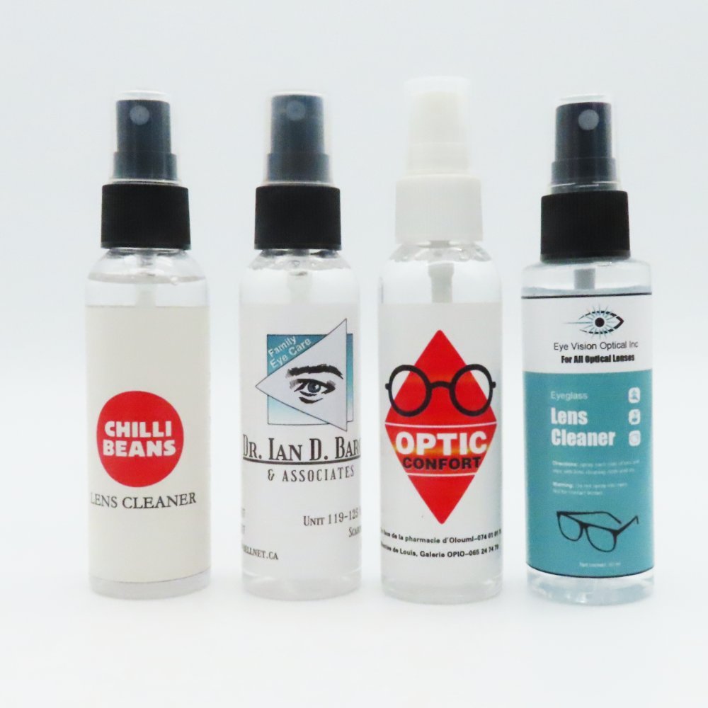 Custom Lens Cleaning Spray - 60ml Color Bottle | Image 5 | WIKA Packing