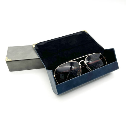 Custom Foldable Triangle Glasses Case with Velvet Lining | Image 3 | WIKA Packing