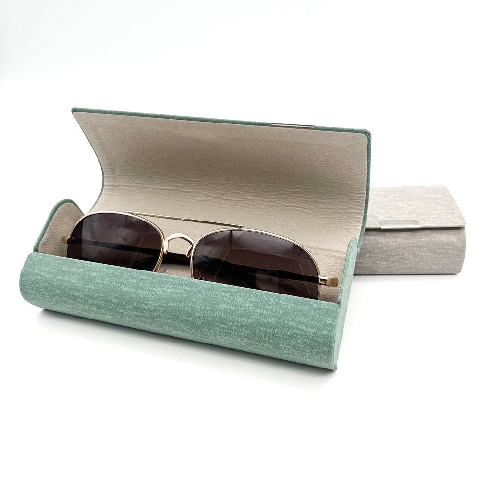 Custom Linen Texture Flip-Top Glasses Case | Image 3 | WIKA Packing