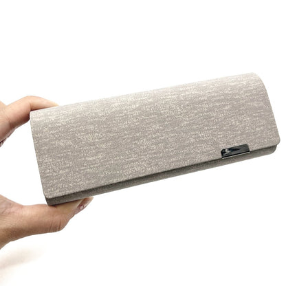 Custom Linen Texture Flip-Top Glasses Case | Image 4 | WIKA Packing