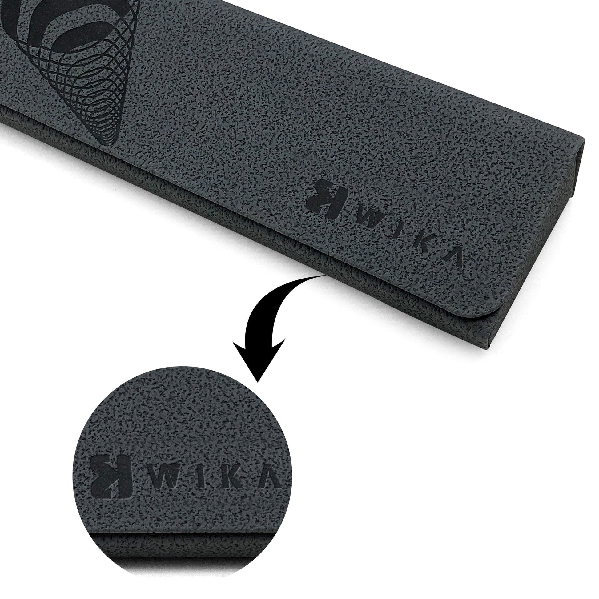 Custom Foldable PU Leather Glasses Case | Image 3 | WIKA Packing