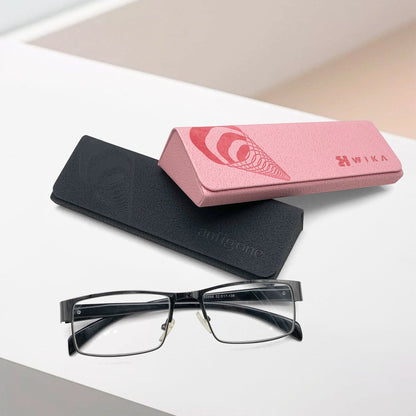 Custom Foldable PU Leather Glasses Case | Image 8 | WIKA Packing