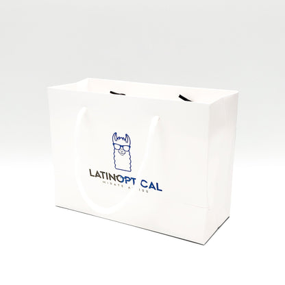 Custom Branded Eyewear Shopping Bag | Image 3 | WIKA Packing