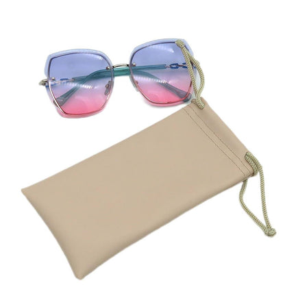 Custom PU Leather Drawstring Eyewear Pouch | Image 7 | WIKA Packing