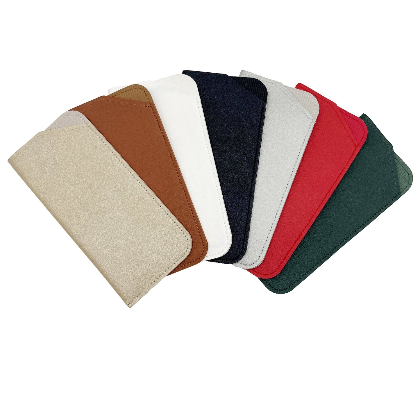 Custom PU Leather Slip-In Eyewear Sleeve | Image 6 | WIKA Packing