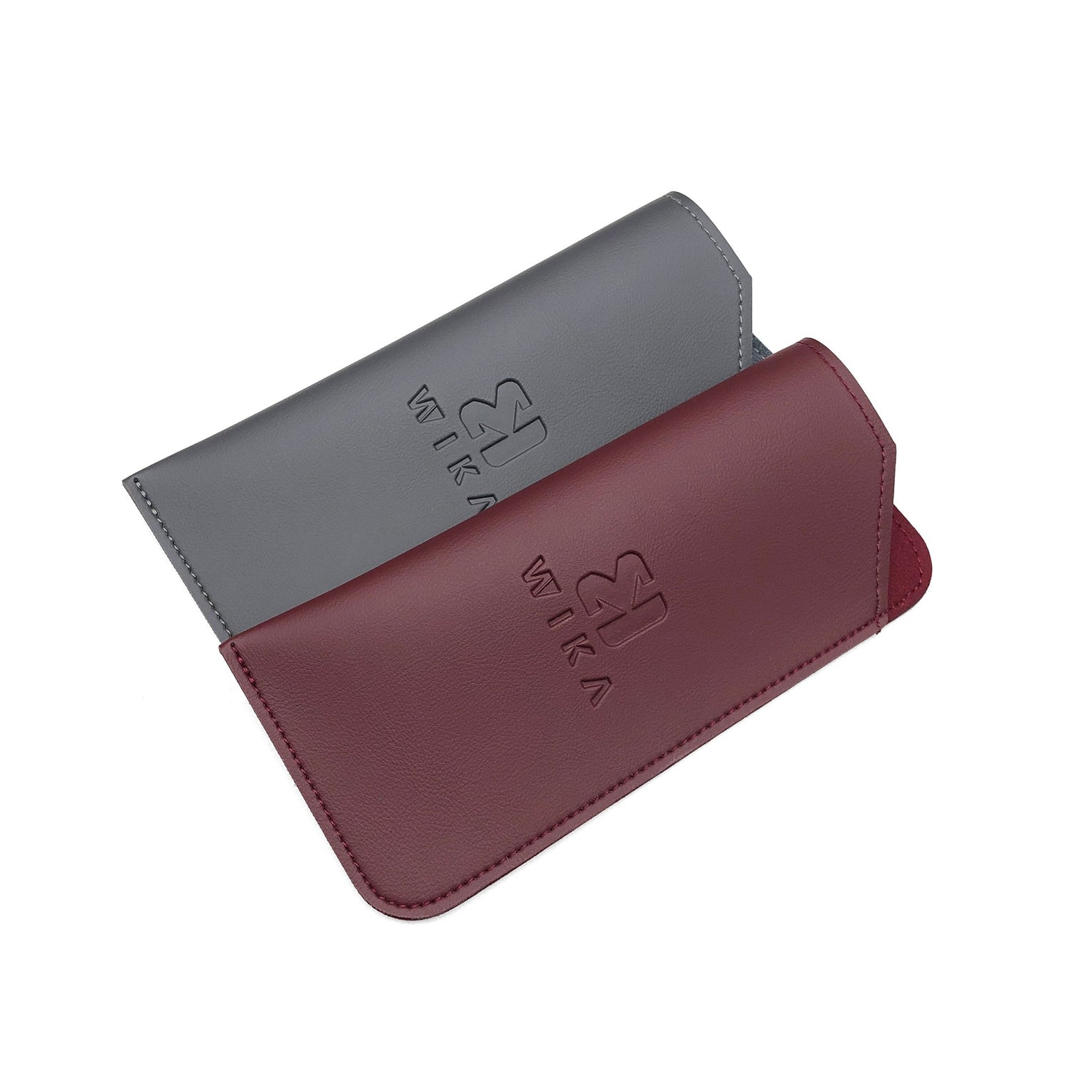 Custom PU Leather Slip-In Eyewear Pouch | Image 1 | WIKA Packing