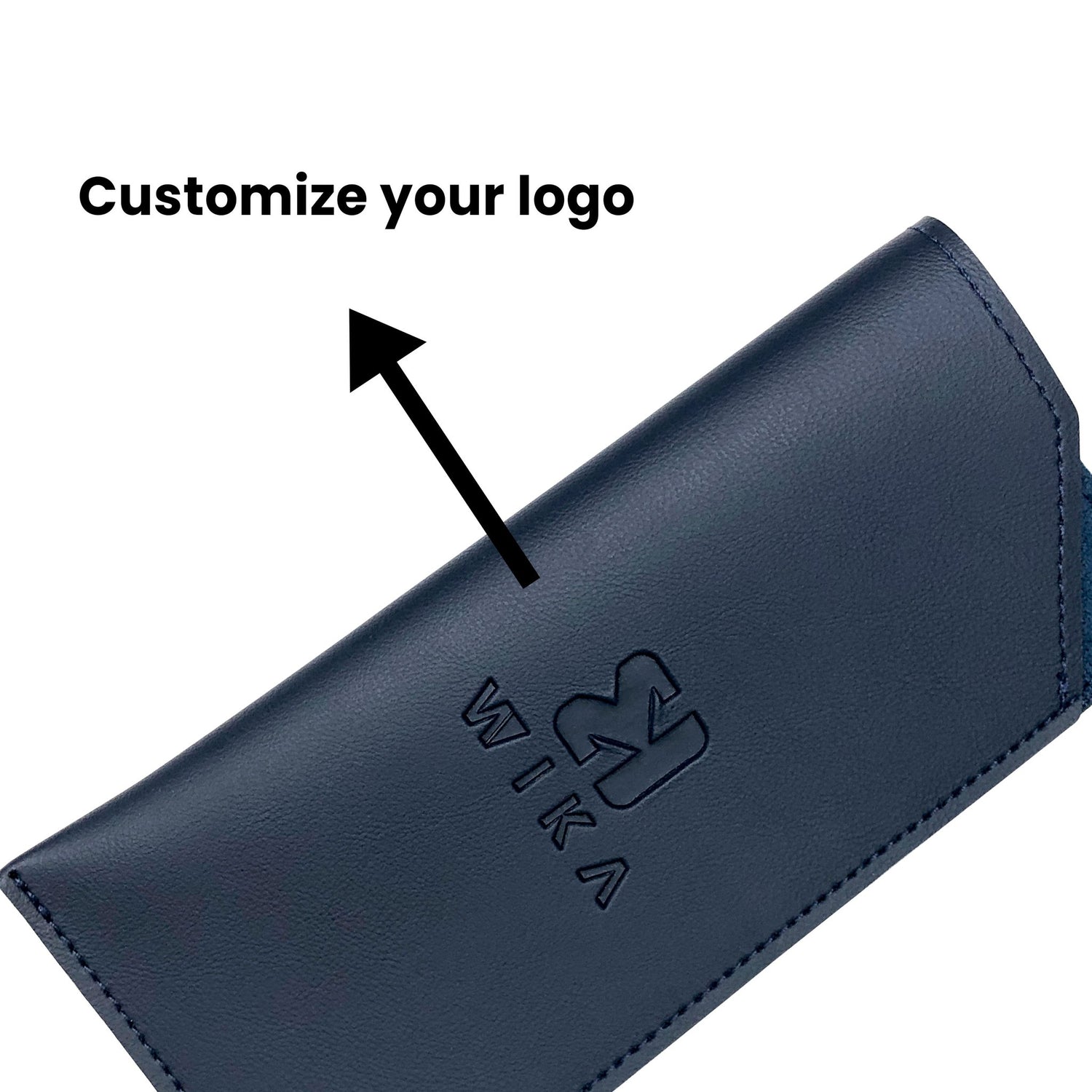 Custom PU Leather Slip-In Eyewear Pouch | Image 2 | WIKA Packing