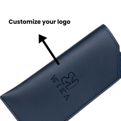 Custom PU Leather Slip-In Eyewear Pouch | Image 2 | WIKA Packing