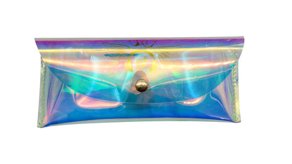 Custom Holographic PVC Eyewear Pouch with Snap Closure | Image 3 | WIKA Packing