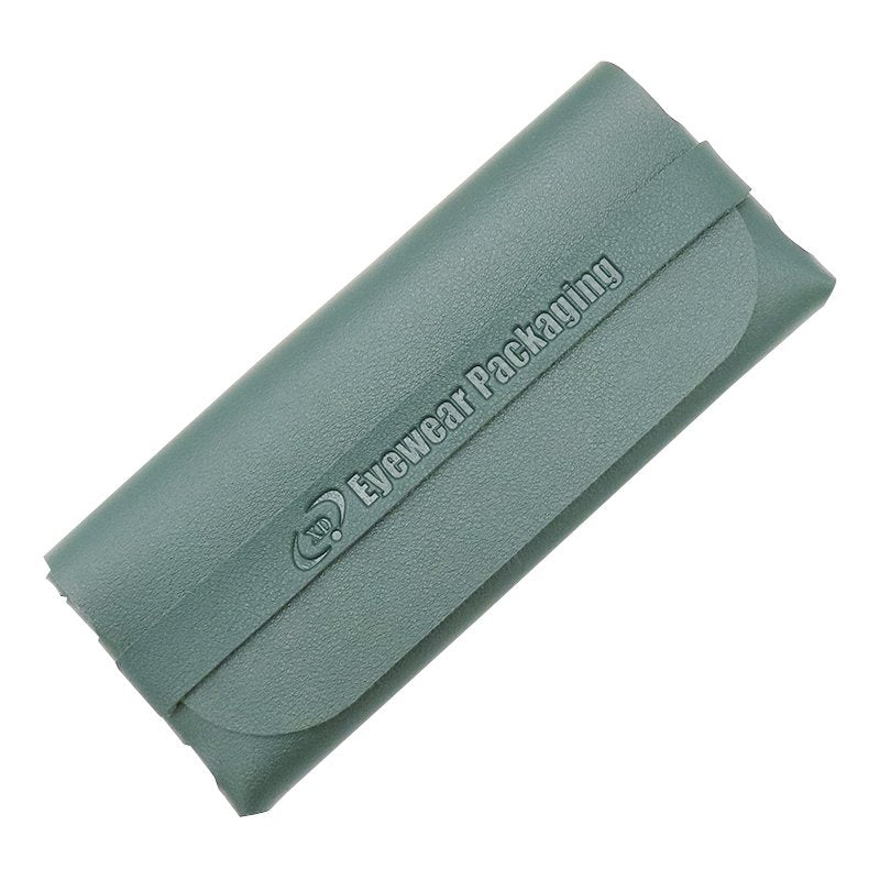 Custom PU Leather Fold-Over Eyewear Pouch | Image 4 | WIKA Packing