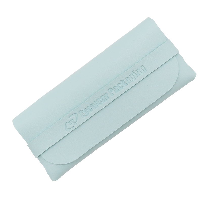 Custom PU Leather Fold-Over Eyewear Pouch | Image 5 | WIKA Packing