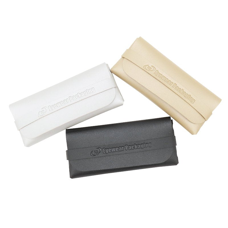 Custom PU Leather Fold-Over Eyewear Pouch | Image 6 | WIKA Packing