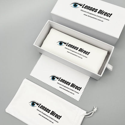 Custom Sage Green Soft Pouch Eyewear Packaging Set | Image 3 | WIKA Packing