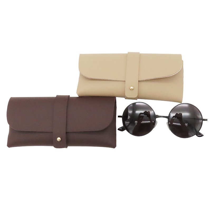 Custom Two-Tone Soft Eyewear Pouch with Strap | Image 6 | WIKA Packing