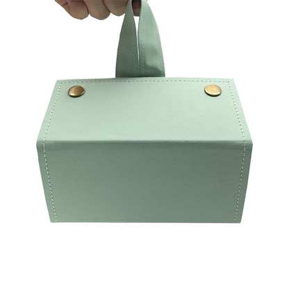 Custom PU Leather Snap-Button Eyewear Pouch | Image 1 | WIKA Packing