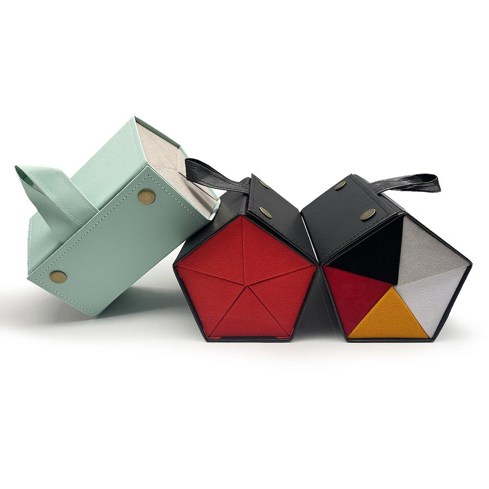 Custom PU Leather Snap-Button Eyewear Pouch | Image 3 | WIKA Packing