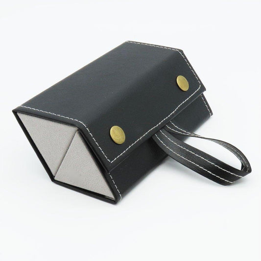 Custom PU Leather Snap-Button Eyewear Pouch | Image 4 | WIKA Packing