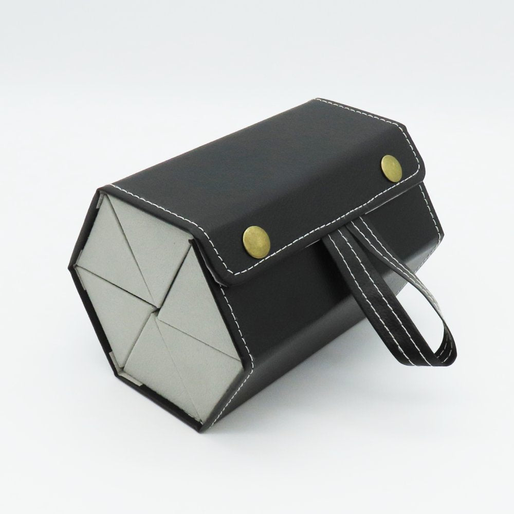 Custom PU Leather Snap-Button Eyewear Pouch | Image 7 | WIKA Packing