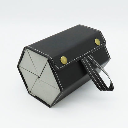 Custom PU Leather Snap-Button Eyewear Pouch | Image 7 | WIKA Packing