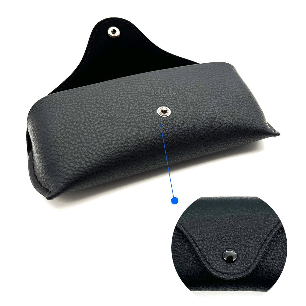 Custom PU Leather Snap Flap Eyewear Pouch | Image 6 | WIKA Packing
