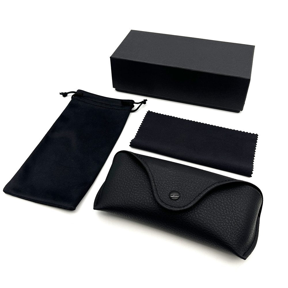 Custom Black PU Leather Eyewear Packaging Set | Image 6 | WIKA Packing