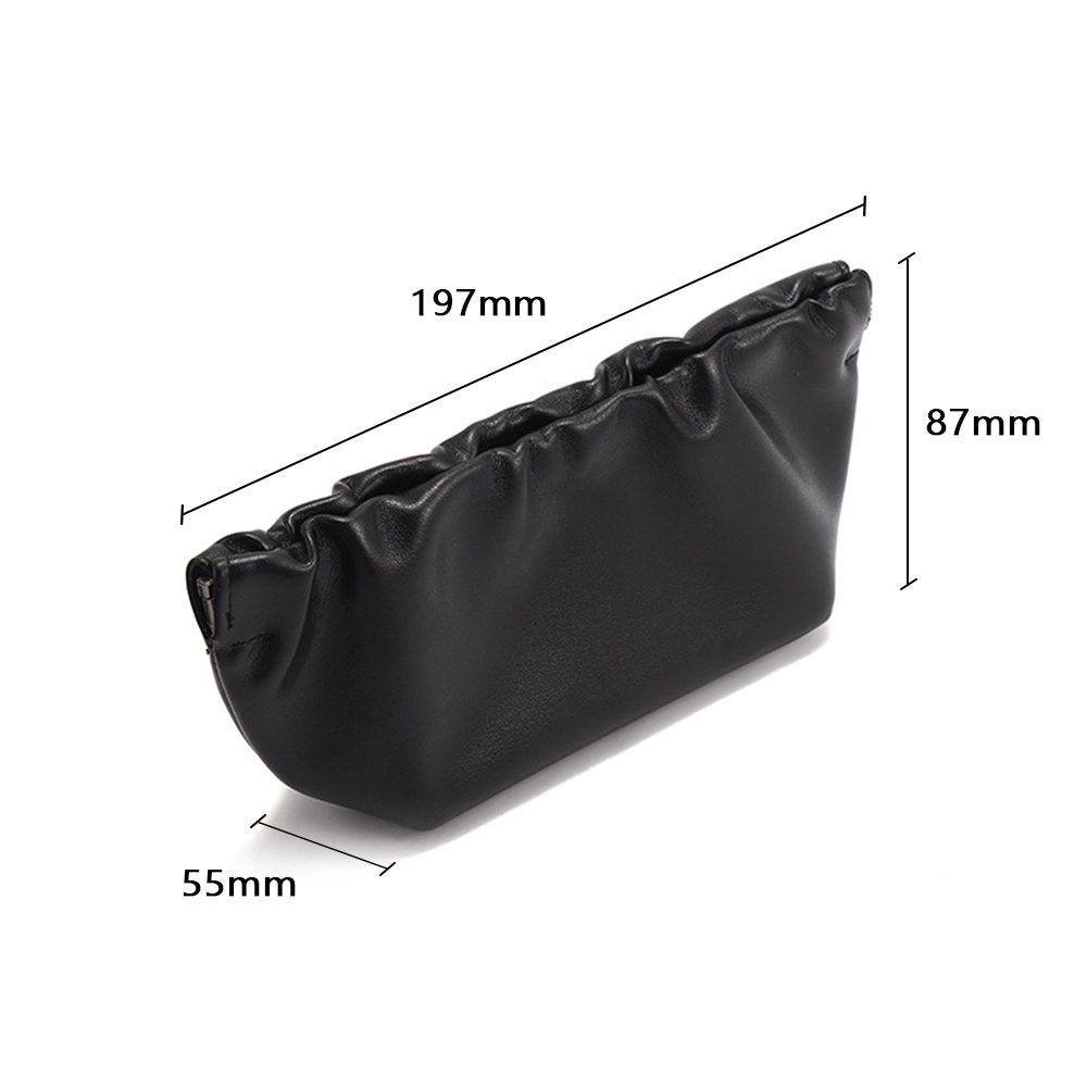 Custom PU Leather Gathered-Top Eyewear Pouch | Image 2 | WIKA Packing
