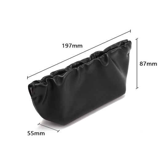 Custom PU Leather Gathered-Top Eyewear Pouch | Image 2 | WIKA Packing