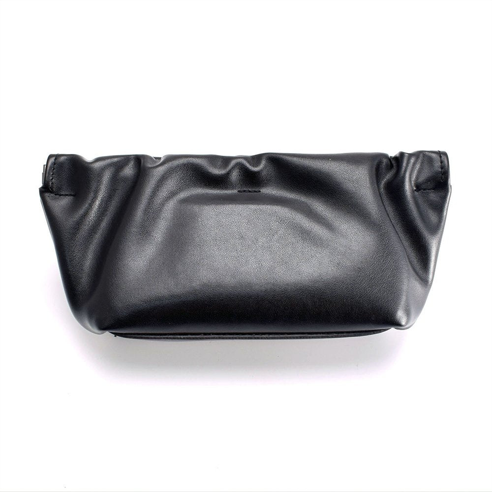 Custom PU Leather Gathered-Top Eyewear Pouch | Image 4 | WIKA Packing
