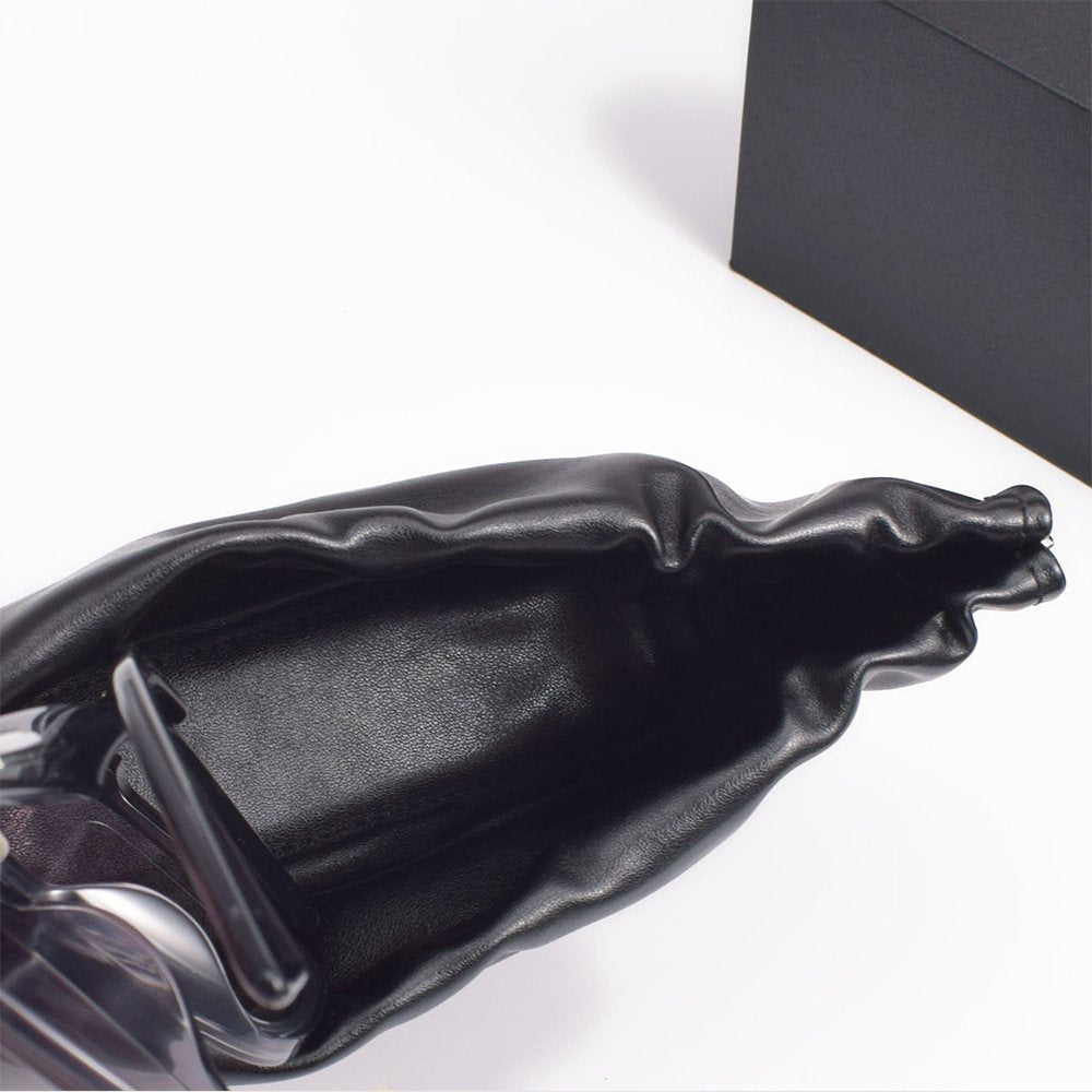 Custom PU Leather Gathered-Top Eyewear Pouch | Image 5 | WIKA Packing