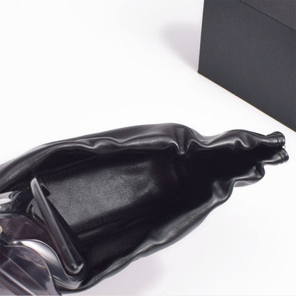 Custom PU Leather Gathered-Top Eyewear Pouch | Image 5 | WIKA Packing