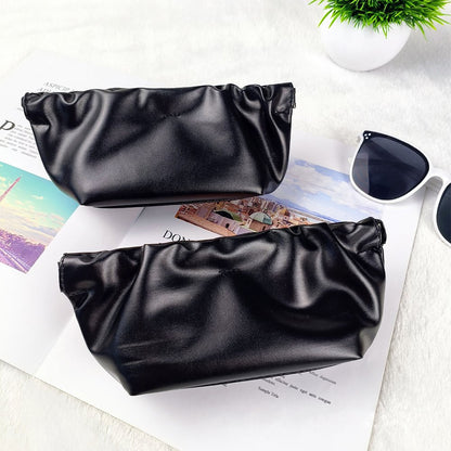 Custom PU Leather Gathered-Top Eyewear Pouch | Image 6 | WIKA Packing