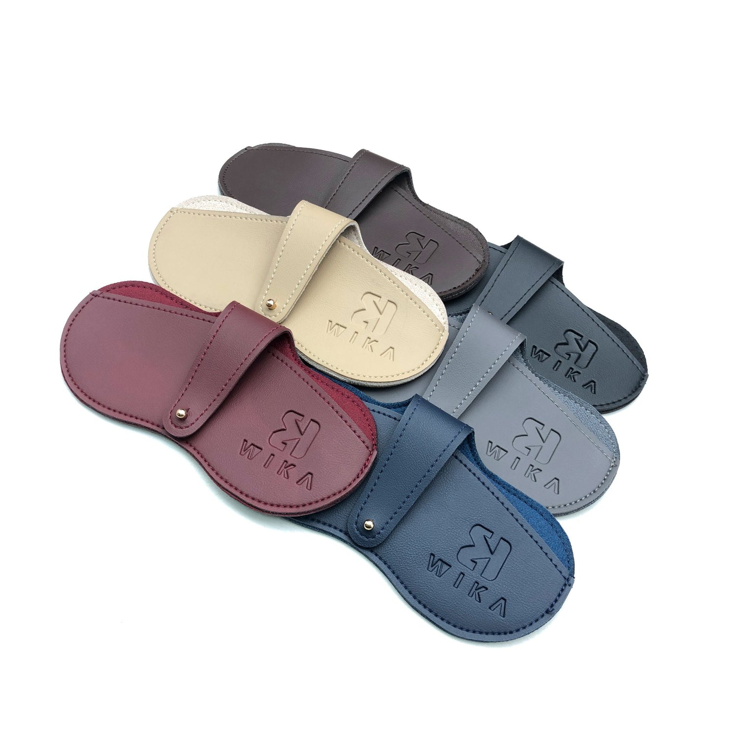 Custom Padded PU Leather Eyewear Wrap Case | Image 1 | WIKA Packing