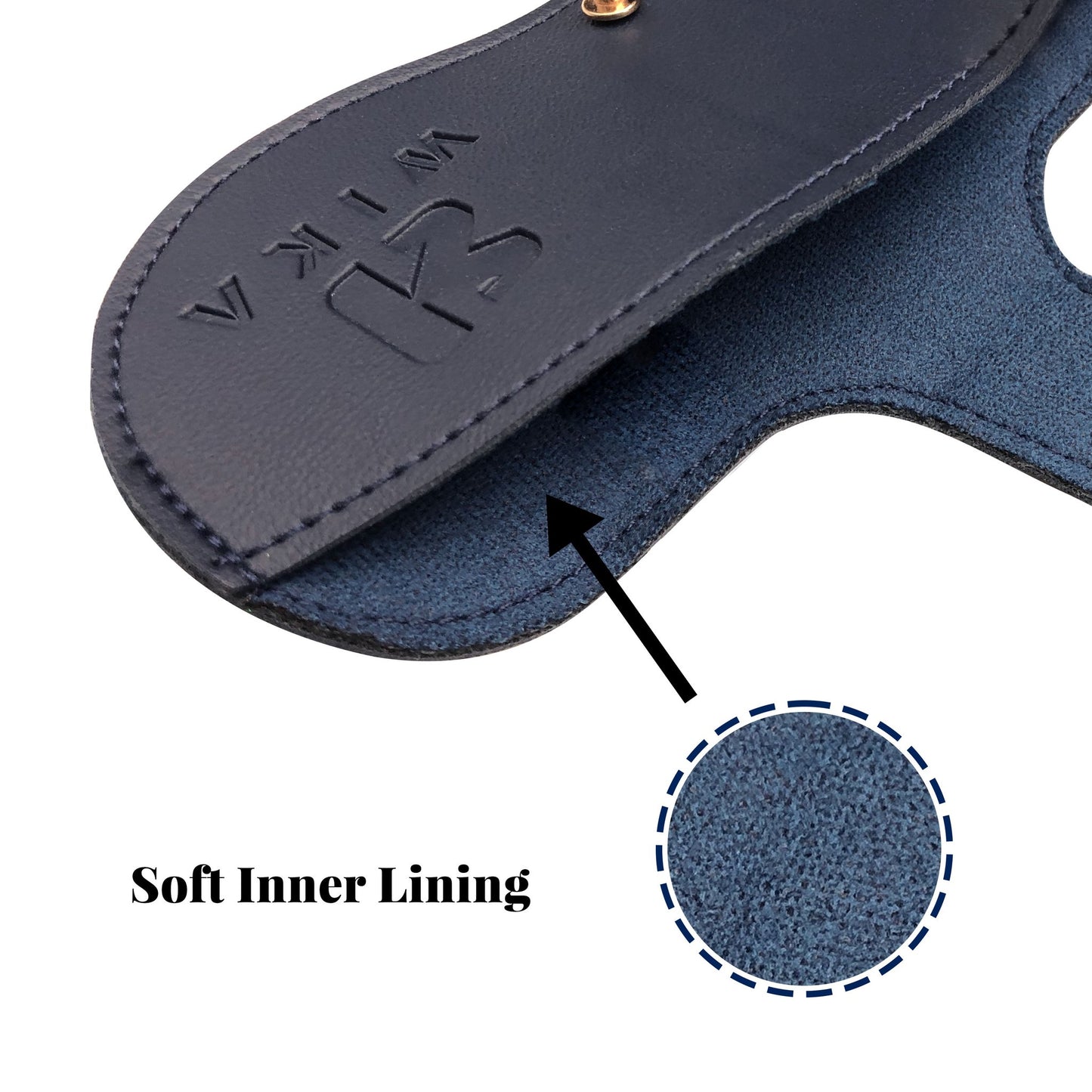 Custom Padded PU Leather Eyewear Wrap Case | Image 3 | WIKA Packing