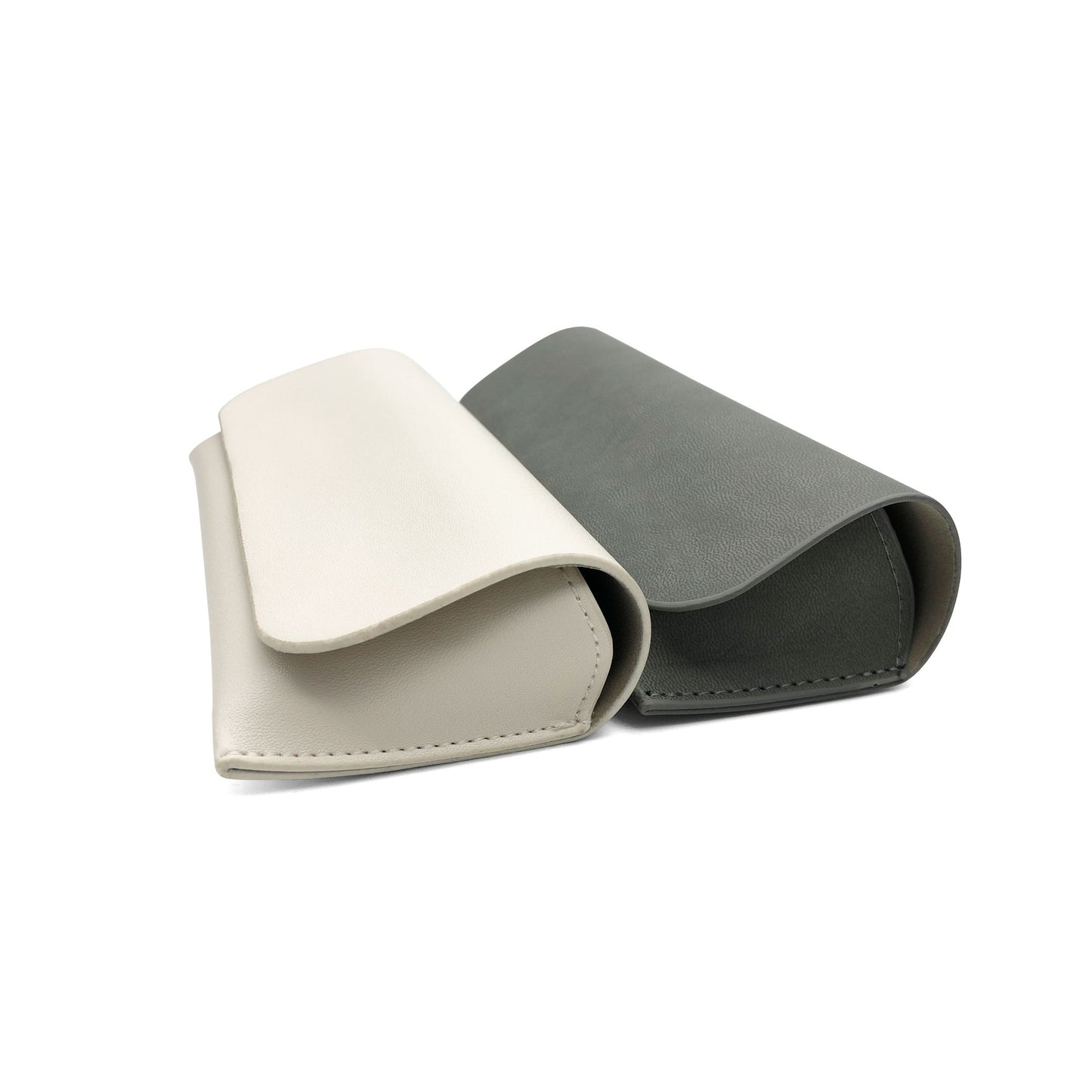 Custom Gray PU Leather Envelope Eyewear Pouch | Image 1 | WIKA Packing