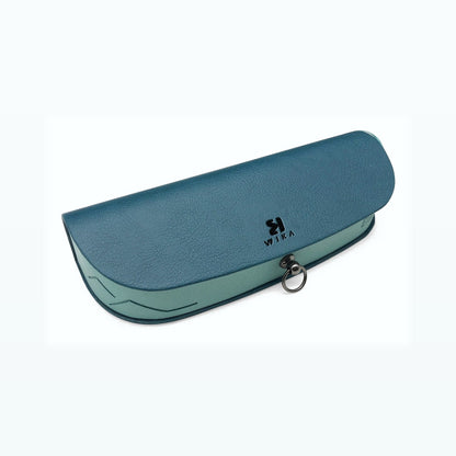 Custom Two-Tone Glasses Case with Ring Detail