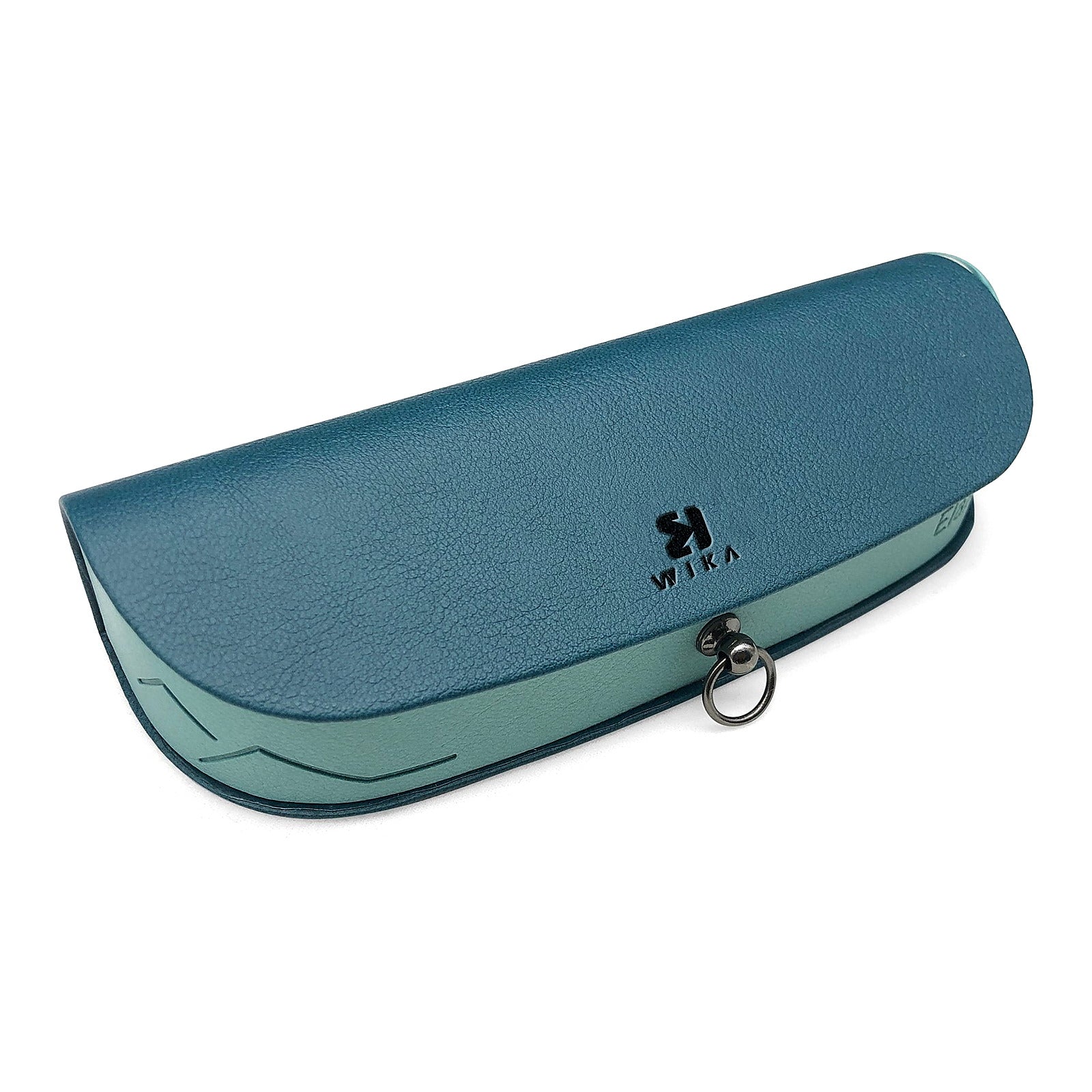 Custom Two-Tone Glasses Case with Ring Detail