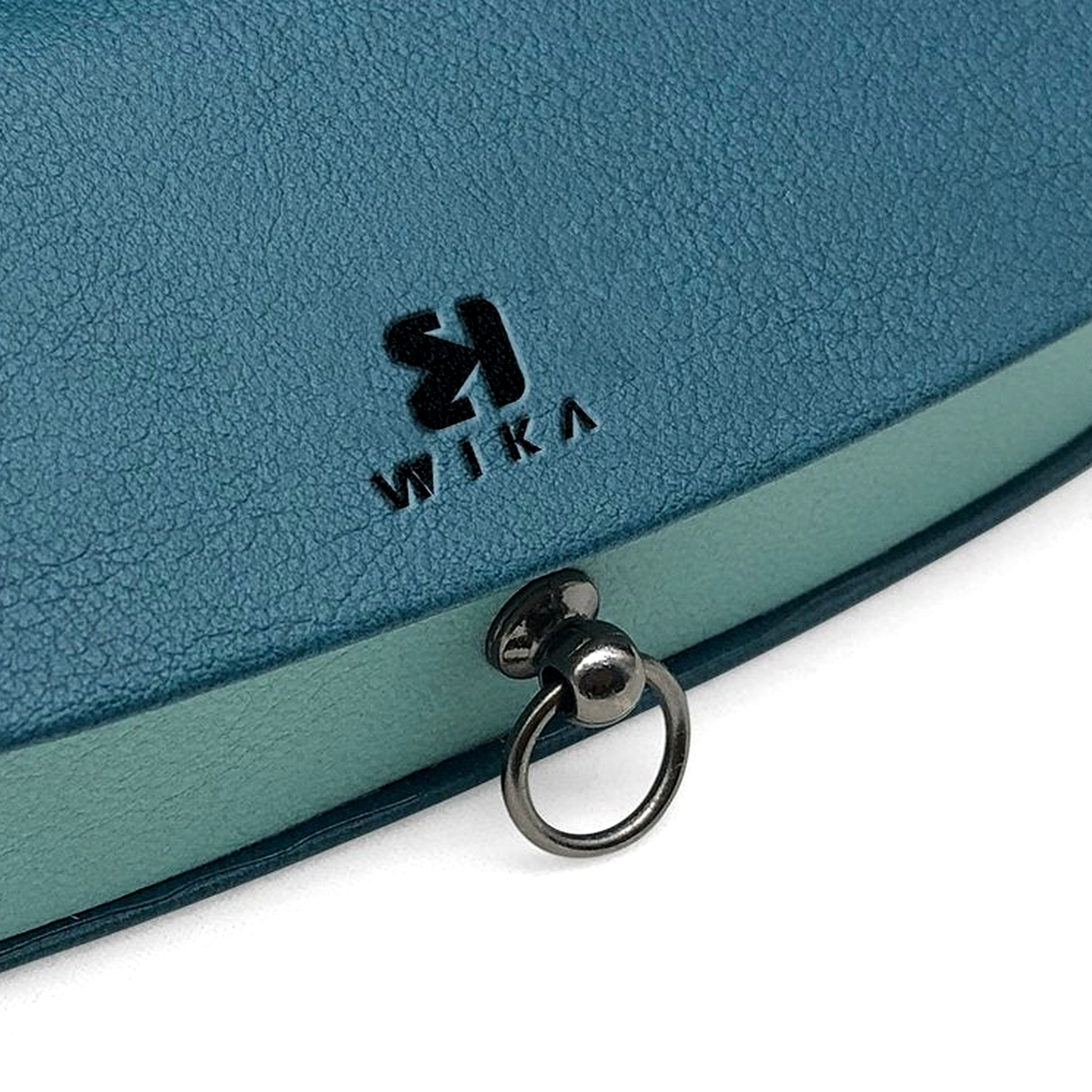 Custom Two-Tone Glasses Case with Ring Detail