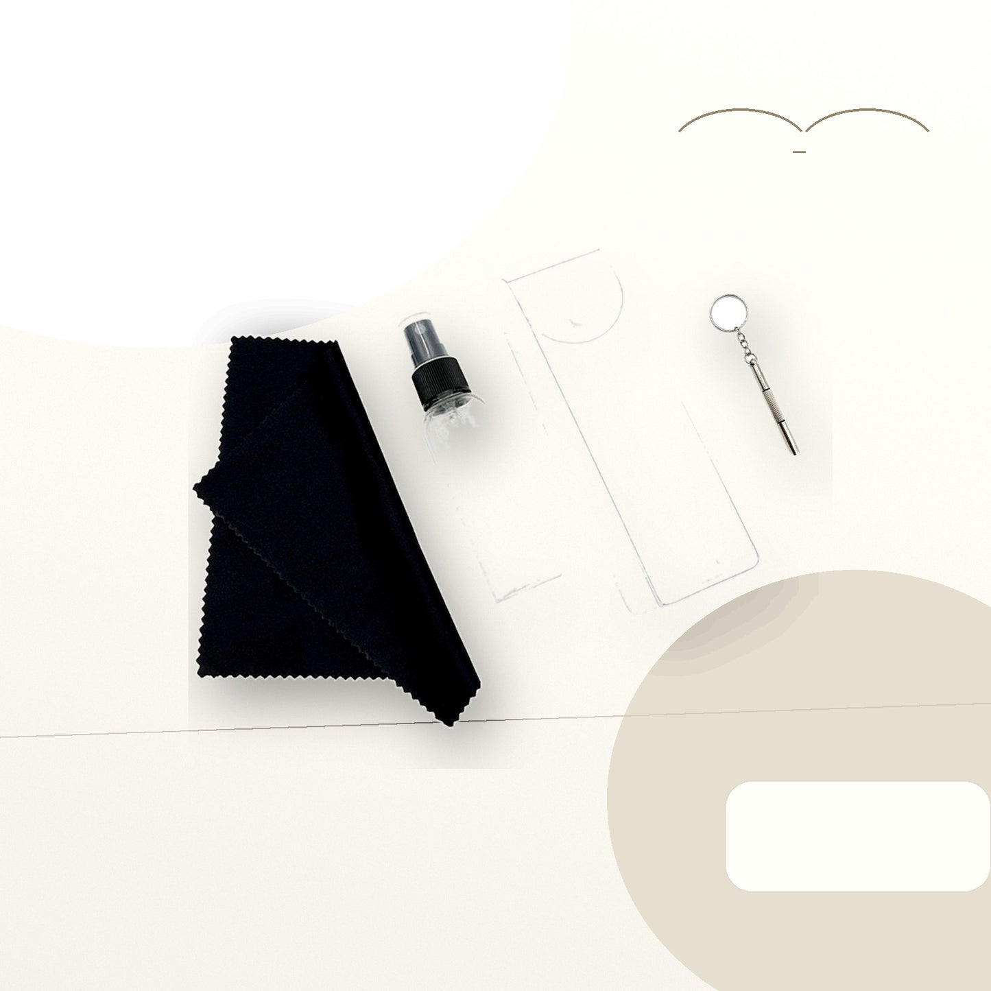 Custom Lens Cleaning Kit - Spray with Retail Box